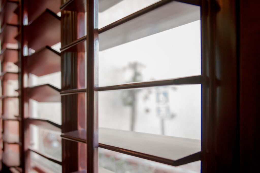 Looking through the window